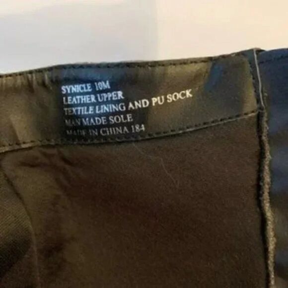 Steve Madden Black High Zipper Boots size 10M - Picture 2 of 7